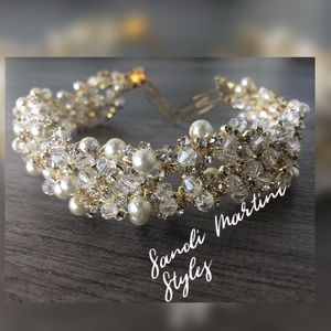 Bridal Wedding Headpiece Halo Headband